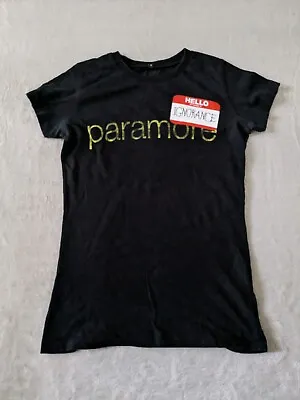 Buy Paramore – Ignorance Name Tag – Women’s T-Shirt – Small • 38.69£
