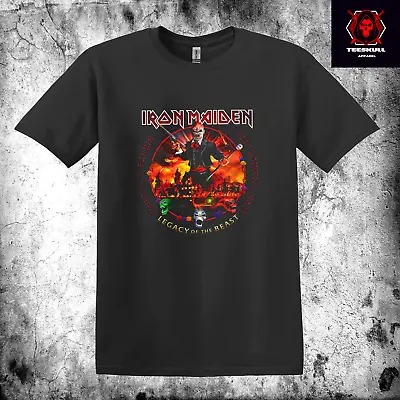 Buy Iron Maiden /  Legacy Of The Beast Half-Tone Print Tee Unisex T-SHIRT S-3XL 🤘 • 24.02£
