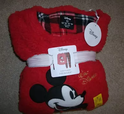 Buy BNWT Disney Mickey Mouse Primark Ladies Fleece Pyjamas Size LARGE  14-16  BNWT • 24.50£