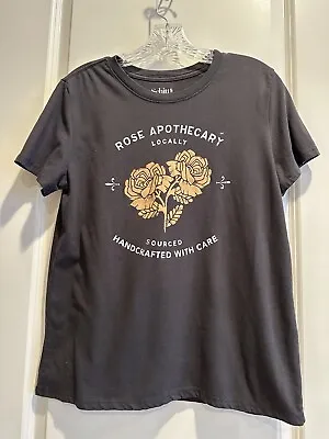 Buy Schitts Creek Women’s Rose Apothecary T-Shirt. Medium. Dark Gray. • 7.60£
