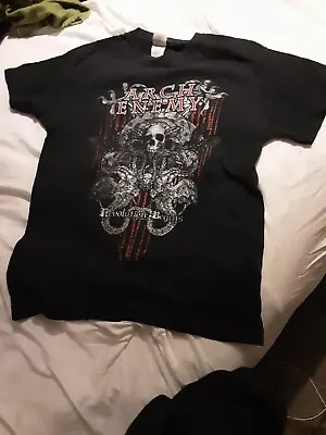 Buy Vintage Arch Enemy Revolution Begins Band T Shirt Size M  • 12.99£
