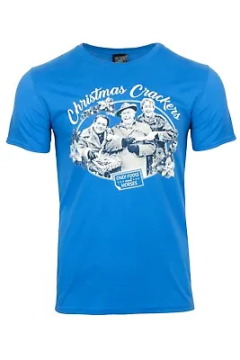 Buy Only Fools And Horses Official Christmas Crackers T Shirt With Grandad • 14.99£