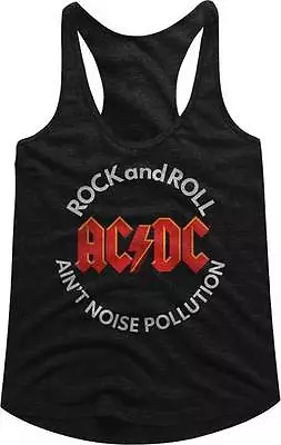 Buy AC/DC Rock And Roll Ain't Noise Pollution Women's Tank Top T Shirt Band Merch • 25.17£