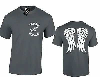 Buy Walker Hunter Mens T Shirt Apocalypse Negan Crossbow Arrow Terminus Brains Gift • 9.99£
