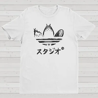 Buy Studio Ghibli T-Shirt Neighbour Totoro Ponyo Spirited Away Anime Unisex Gift Tee • 16.48£