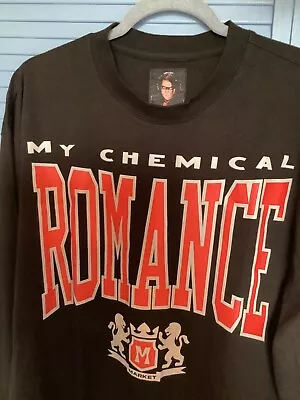Buy My Chemical Romance Long Sleeved T Shirt Size L BNWOT • 37.50£