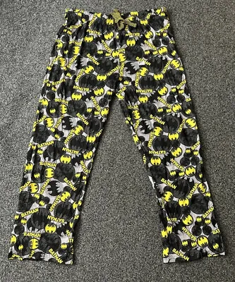 Buy Batman Mens Lounge Pants, Mens Pyjama Bottoms Size Large BNWT • 10.99£