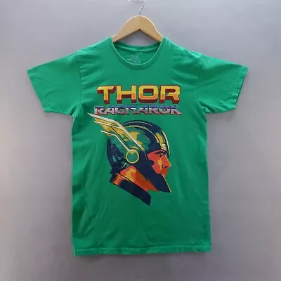 Buy MARVEL COMICS T Shirt Medium Green Graphic Print Thor Ragnarok Short Sleeve • 8.54£