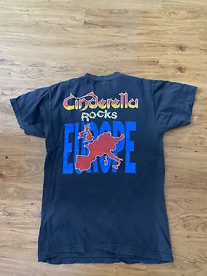 Buy Cinderella T Shirt Vintage 1988 • 89£