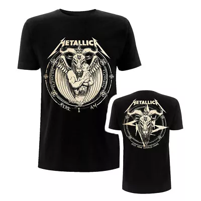 Buy Metallica T-Shirt Darkness Son Rock Band New Black Official • 15.95£