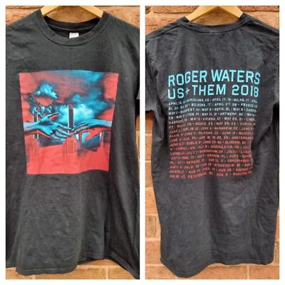 Buy Roger Waters 2018 Tour T Shirt With Backprint Genuine Gig Merch Black MEDIUM  • 21.99£