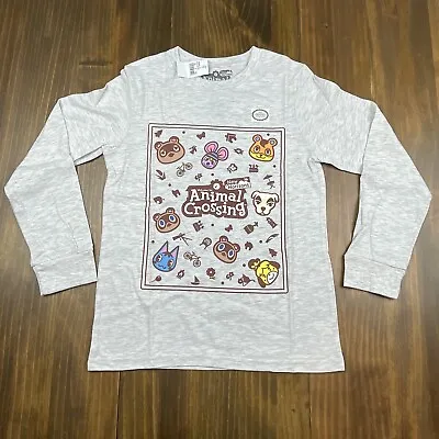 Buy Children’s Nintendo  Animal Crossing Long Sleeve T Shirt Size: M • 3.93£