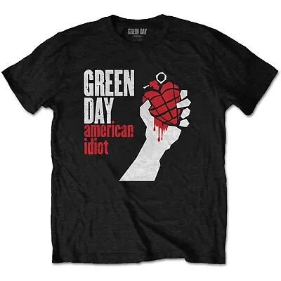 Buy Green Day 'American Idiot' T-Shirt - Official Merchandise - Free Postage • 14.85£