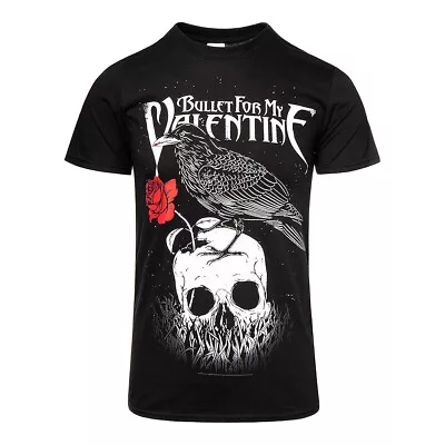 Buy Official Bullet For My Valentine Raven T Shirt (Black) • 19.99£
