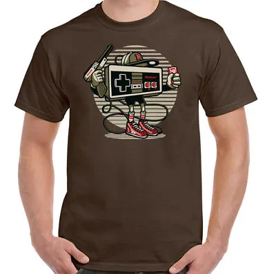 Buy Mens Retro Funny Gaming T-Shirt Nintendo Video ZX Spectrum Atari PC Console Top • 10.99£
