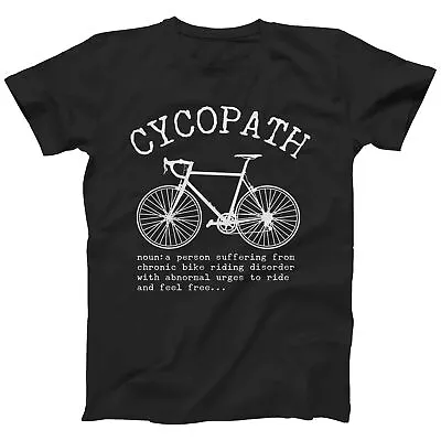 Buy Cycopath T-shirt | Funny Cycling T-Shirt For Men Gifts For Cyclist | Bicycle Tee • 12.99£