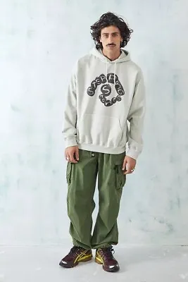 Buy Urban Outfitters Stepping Stones Hoodie Crème Size XXS • 39£