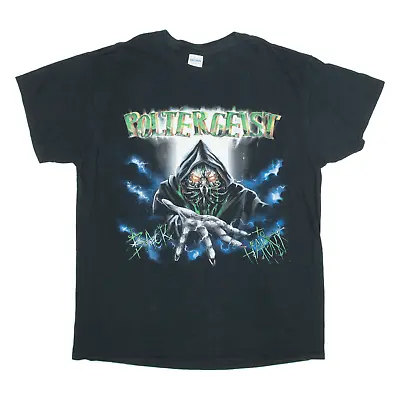 Buy GILDAN Poltergeist Back To Haunt Mens Band T-Shirt Black L • 7.99£