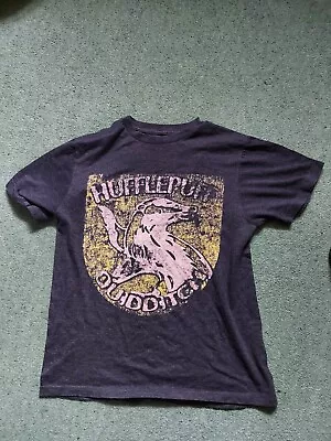 Buy Harry Potter Hufflepuff Quidditch T-shirt Size XXS • 5.60£