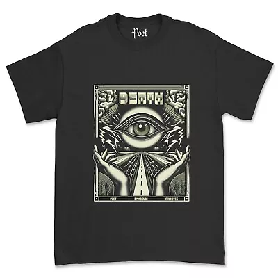 Buy Death Symbolic T-Shirt Poet Archives Album Death Metal Human Leprosy Band Tee • 20£