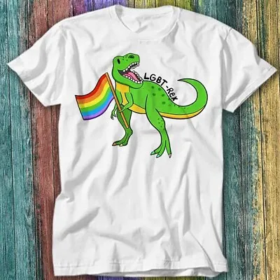 Buy Trex T Rex Dinosaur Gay LGBT Pride Proud Mutual Unisex T Shirt Top Tee 609 • 6.70£