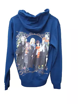 Buy HARRY POTTER Wizarding World Blue Hoodie Womens Mens Kids Size XS • 14.99£