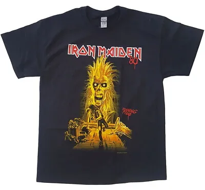 Buy Iron Maiden 'Running Free' (Black) T-Shirt - NEW & OFFICIAL! • 14.89£