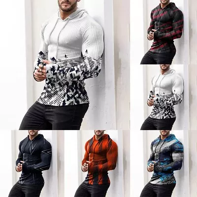 Buy Stylish Men's Pullover Hoodies Streetwear Sweatshirts For Autumn/Winter • 15.64£