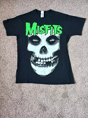 Buy Official Misfits Skull T-Shirt - Gildan Size M - Punk Rock Heavy Metal - Danzig  • 8.99£