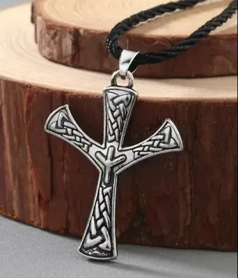 Buy Algiz Rune Protection Necklace Amulet Pendant Jewellery Viking Norse Celtic Gift • 6.45£