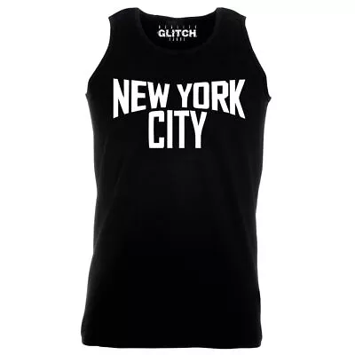 Buy New York City Mens Vest NYC Big Apple USA Classic America Slogan • 12.99£