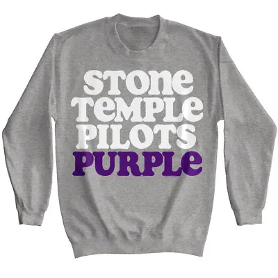 Buy Stone Temple Pilots Band Logo Purple Men's Sweat T Shirt Rock Band Music Merch • 61.36£