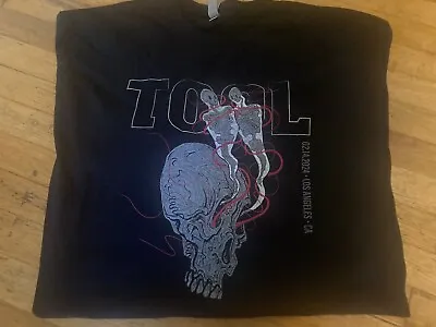 Buy Tool Band XXL 2X 2XL Concert T Shirt Los Angeles 2/14/24 Night 1 New • 71.03£
