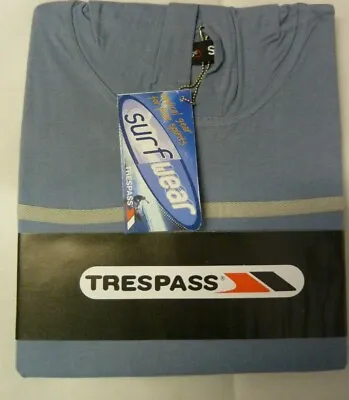 Buy New Ladies Womens Trespass Sleeveless Lightweight Hoody Blue Walking Layers   • 4.95£