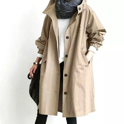 Buy New Women Waterproof Raincoat Ladies Outdoor Wind Rain Forest Jacket Coat  • 23.20£