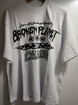 Buy Broken Planet MEDIUM Chaos T-shirt Tee In Snow White • 65£