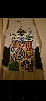 Buy Marvel Boys T-shirt Superhero Trio Top Tee 3-6 Years Official • 3£