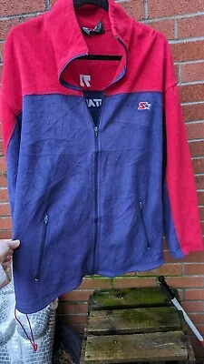Buy Vintage 90s Retro Starter Fleece Jacket Large Unisex Casual Full Zip • 10£