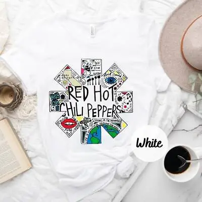 Buy Red Hot Chili Peppers T-Shirt ,Red Hot Chili Peppers Tour,RHCP Graphic Unisex • 43.48£
