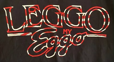 Buy New Official Vintage Kellogg's 'leggo My Eggo' Mens Boys Tshirt Size Xl • 6.99£