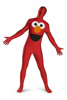 Buy Disguise Men's Sesame Street Elmo Bodysuit Costume • 25.40£