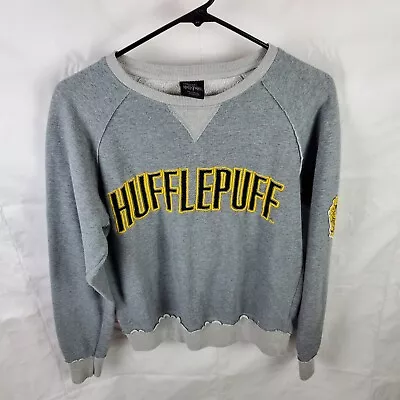 Buy Wizarding World Of Harry Potter Hufflepuff Sweatshirt Pullover Women's Small  • 18.94£