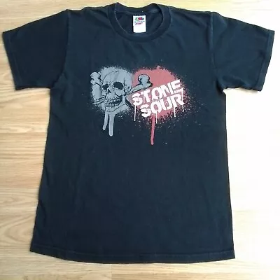 Buy Original Stone Sour T-Shirt - Bloody Skull - Rock/Heavy Metal - Y2K • 12£