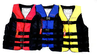 Buy Buoyancy Aid 50N Life Jacket Seaflo Kayak SUP Paddle Board Vest Various Sizes • 18.99£