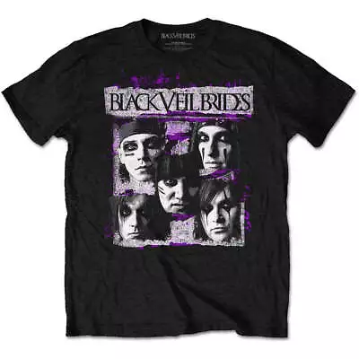 Buy SALE Black Veil Brides | Official Band T-Shirt | Grunge Faces 40%OFF • 10.95£