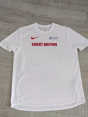 Buy Nike Great Britain Pro Track Training Top PRO ELITE ATHLETE ISSUE Size Large • 45£