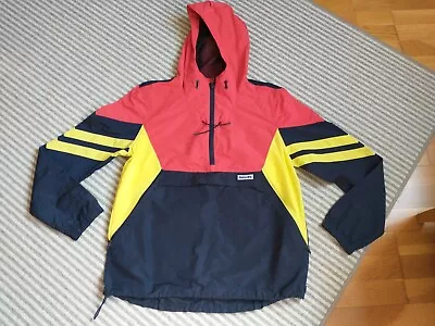 Buy Superdry Mens Cagoule/windbreaker Size XL, Very Good Cond, Red/yellow And Black • 5£