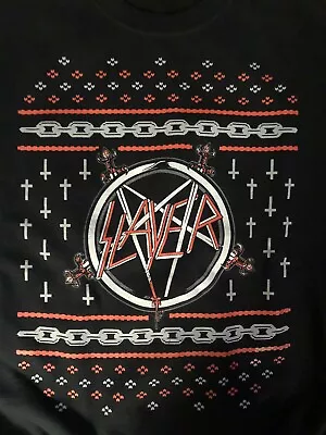 Buy Slayer Christmas Sweater Size Xl  • 47.41£
