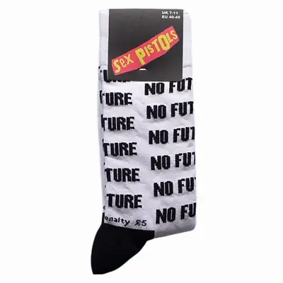 Buy The Sex Pistols White Socks (UK 7-11) No Future Official Licensed Merch Band Fan • 7.95£