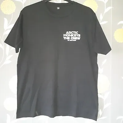 Buy Arctic Monkeys UK Tour Crew T-Shirt XL 46inch Chest A • 49.99£